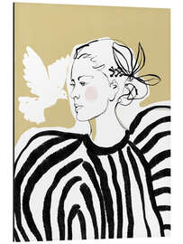 Magnettafel Peace - CatsAndDotz