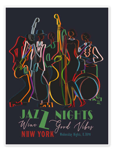 Plakat Jazz Nights