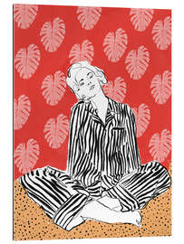 Cuadro de plexi-alu Serenity in Stripes