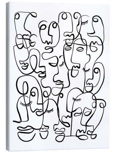Obraz na płótnie Collective Portraits