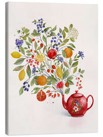 Canvastavla Fruit Symphony - CatsAndDotz