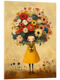 Acrylic print Golden dreams