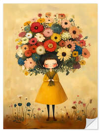 Sticker mural Golden dreams