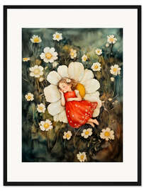 Gerahmter Kunstdruck Blütenträume