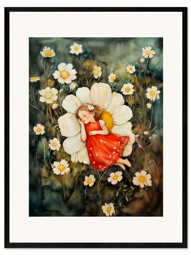 Impresión de arte enmarcada Blossom Dreams