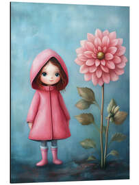 Obraz na aluminium The Dahlia Girl - Annika Persson