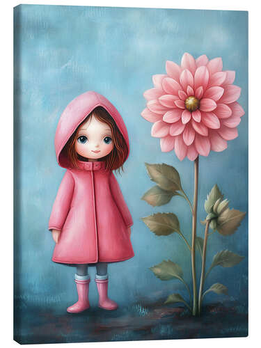 Lienzo The Dahlia Girl