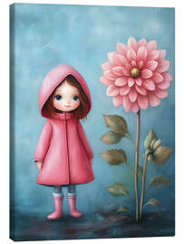 Lienzo The Dahlia Girl - Annika Persson