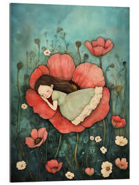 Gallery Print Schlafen im Mohn