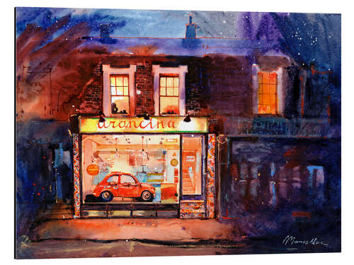 Aluminium print Arancina Pizza, London