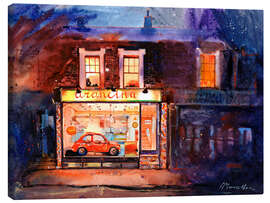 Canvas print Arancina Pizza, London - Anastasia Mamoshina