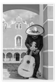 Kunstwerk Mariachi and his Guitar, Mexico - Matteo Colombo