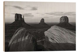 Cuadro de madera Monument Valley Sunset - Matteo Colombo