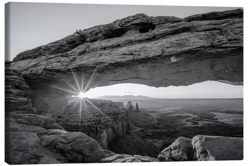 Canvas print Mesa arch sunrise, Utah