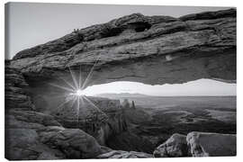 Canvas print Mesa arch sunrise, Utah