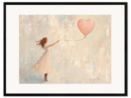 Impression artistique encadrée Let my heart fly - TAlex