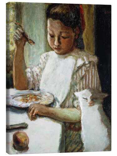 Tableau sur toile L'Enfant au Chat, 1906