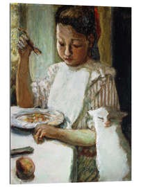 Tableau en plexi-alu L'Enfant au Chat, 1906 - Pierre Bonnard