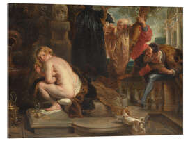 Acrylic print Susanna and the Elders - Peter Paul Rubens