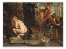 Reprodução Susanna and the Elders - Peter Paul Rubens