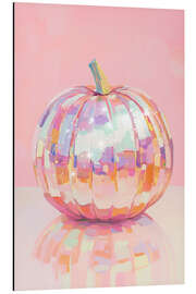 Tableau en aluminium Iridescent Pumpkin