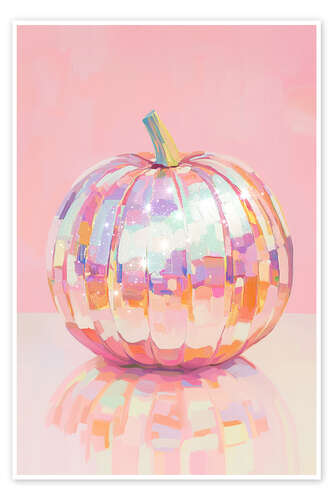 Poster Iridescent Pumpkin