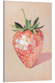 Magnettafel Glänzende Erdbeere