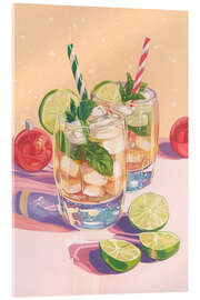 Acrylglasbild Mojito-Cocktail