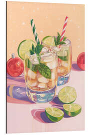Magnettafel Mojito-Cocktail