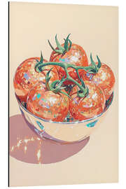 Magnettafel Tomaten-Diskokugeln