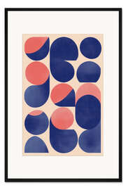 Gerahmter Kunstdruck Bauhaus Mood