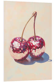 PVC-tavla Disco Ball Cherries