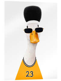 Akryylilasitaulu Duck from 80s - Valeriya Korenkova