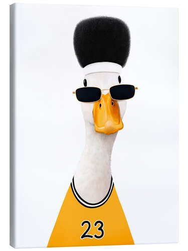 Lærredsbillede Duck from 80s