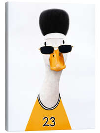 Lærredsbillede Duck from 80s - Valeriya Korenkova
