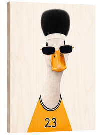 Trätavla Duck from 80s - Valeriya Korenkova