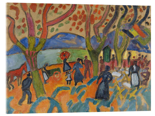 Acrylic print La Promenade, 1906