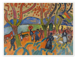 Wandbild La Promenade, 1906 - André Derain