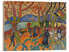 Tableau en bois La Promenade, 1906 - André Derain