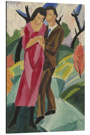 Cuadro de aluminio Couple in the Green - Hermann Lismann, 1920