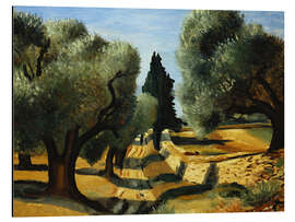 Aluminium print Olive trees in Provence (Oliviers en Provence) - André Derain
