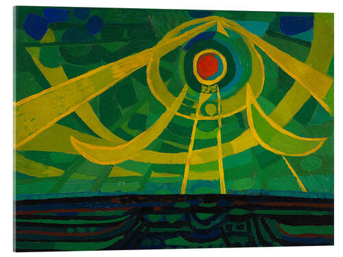Obraz na szkle akrylowym Setting Sun, 1951
