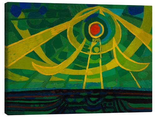 Lienzo Setting Sun, 1951