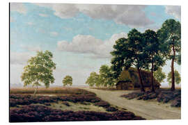 Aluminium print Sheepfold in the Ahlhorner Heide - Ludwig Fischbeck, 1910