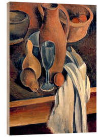 Wood print Jug with Napkin and Fruit, 1912 - André Derain