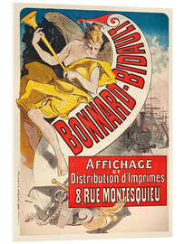 Cuadro de metacrilato Bonnard-Bidault, Paris, 1887 - Jules Chéret