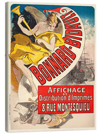 Canvas-taulu Bonnard-Bidault, Paris, 1887 - Jules Chéret