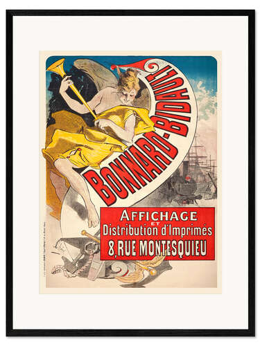 Framed art print Bonnard-Bidault, Paris, 1887