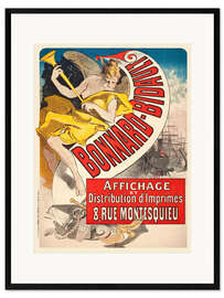 Framed art print Bonnard-Bidault, Paris, 1887 - Jules Chéret
