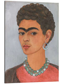 Magnettafel Selbstbildnis mit lockigem Haar, 1935